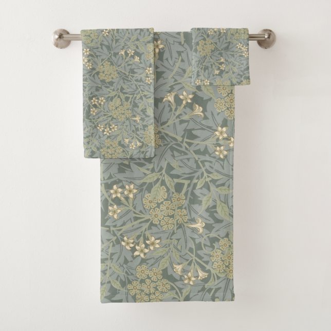 Conjunto De Toalhas Morris Vine & Jasmine Garden Flower Classic (Insitu)