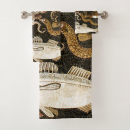 Conjunto De Toalhas Mosaico Romano Antiquado Mesquita de Pedra da Vida