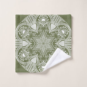 Conjunto De Toalhas Moss Mandala