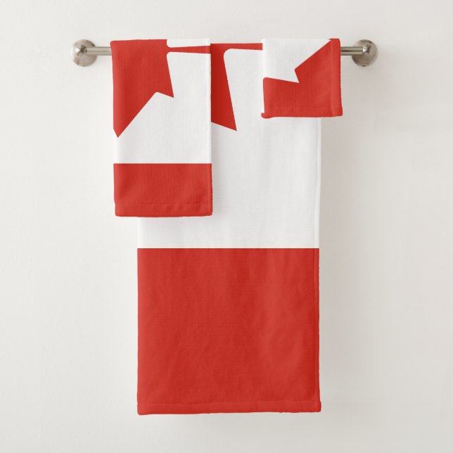 Conjunto De Toalhas Mostre suas cores - Canadá (Insitu)