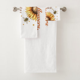 Conjunto De Toalhas Mother's Day Bathroom Towel Set