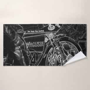 Conjunto De Toalhas Motocicleta 1 btcn