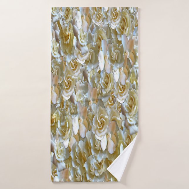 Conjunto De Toalhas Muitas pétalas rosa bonitas (Toalha de Banho)