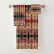 Conjunto de toalhas muito moderno