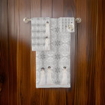 Conjunto De Toalhas Mulher Deluxe em Serena Klimt Branca<br><div class="desc">Mulher Deluxe em Serena Branca Klimt Bath Towel Set Serena Pulitzer Lederer Gustav Klimt 1899,  era vitoriana</div>