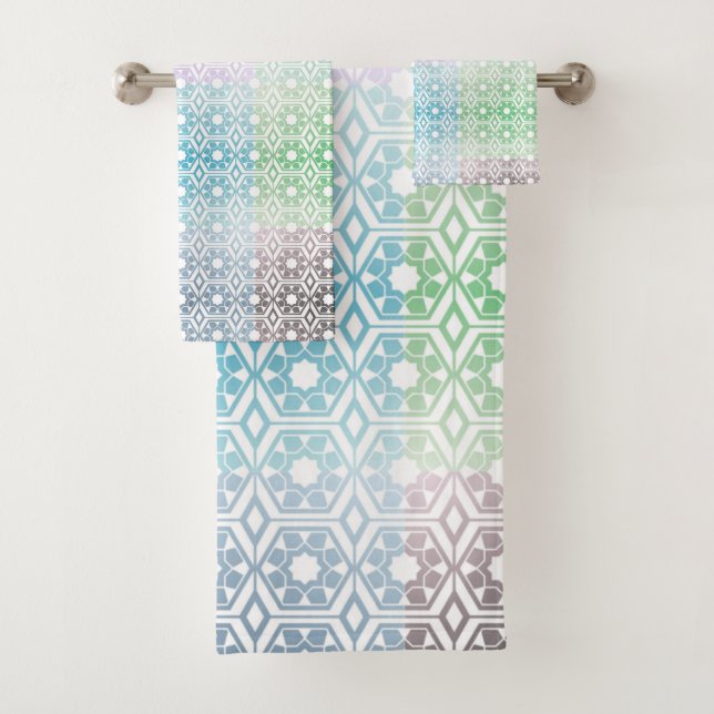 Conjunto De Toalhas Multi-Colored Towel (Insitu)