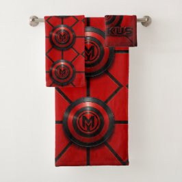 conjunto de toalhas munkus 3 / acessório de banhei