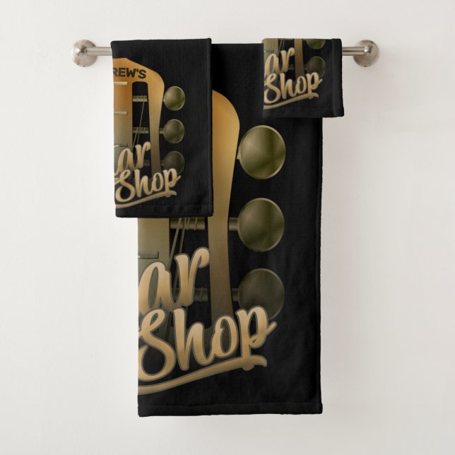 Conjunto De Toalhas Músico de Compro de Música Rock (Insitu)