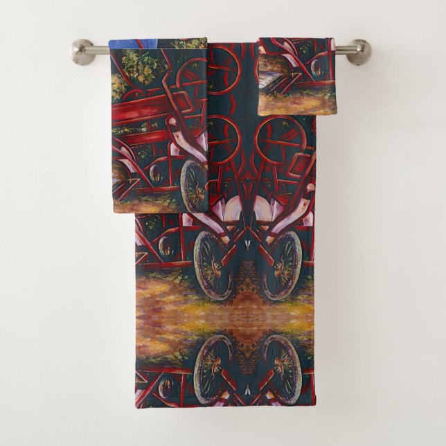 Conjunto De Toalhas Não se esqueça do Alho, Budapeste (Insitu)