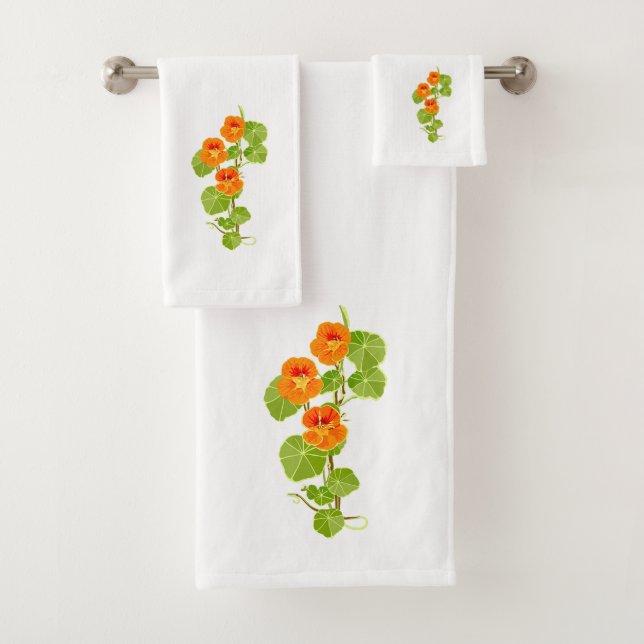 Conjunto De Toalhas Nasturtium (Insitu)