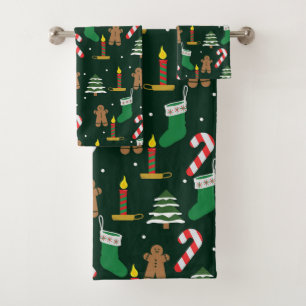 Conjunto De Toalhas Natal