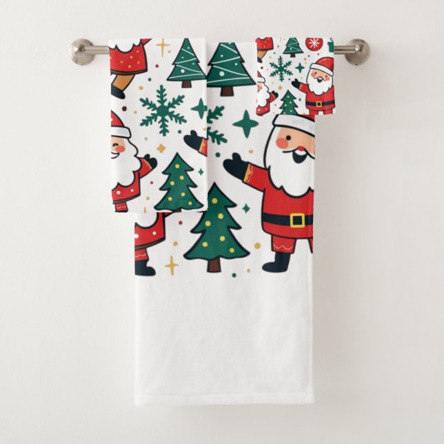 Conjunto De Toalhas Natal 2024 (Insitu)