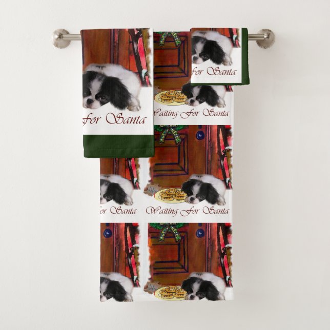 Conjunto De Toalhas Natal japonês (Insitu)