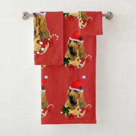 Conjunto De Toalhas Natal para Papais noeis de Sangue