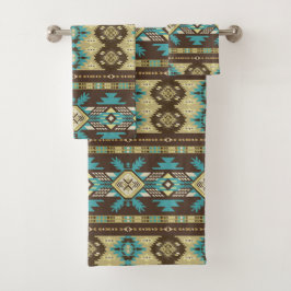 Conjunto De Toalhas Nativo americano