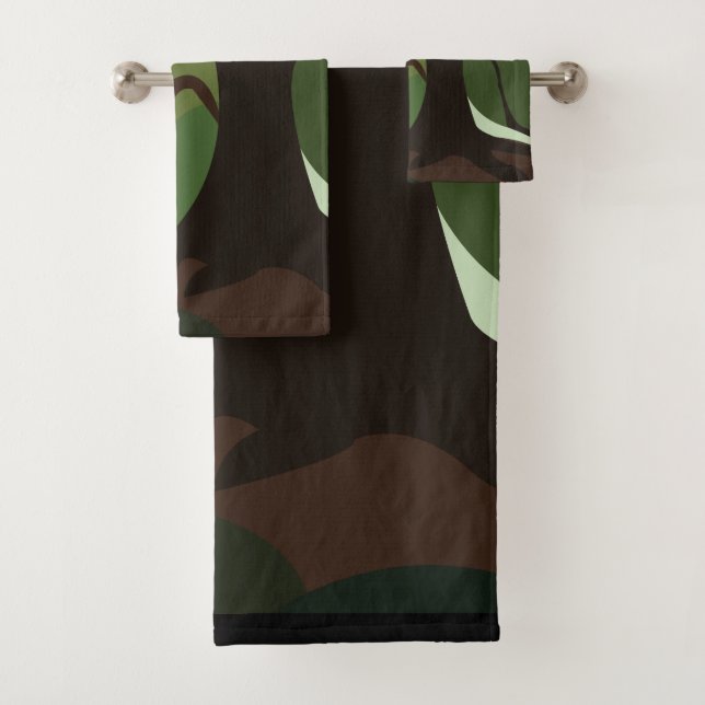 Conjunto De Toalhas Natureza Botânica das Árvores (Insitu)