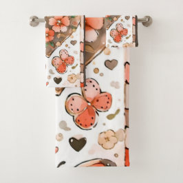 Conjunto De Toalhas Natureza Inspirou a Arte do Tom Terrestre