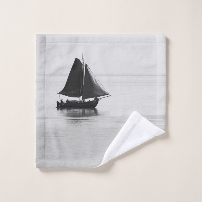 Conjunto De Toalhas Navio à vela (Pano de lavar)