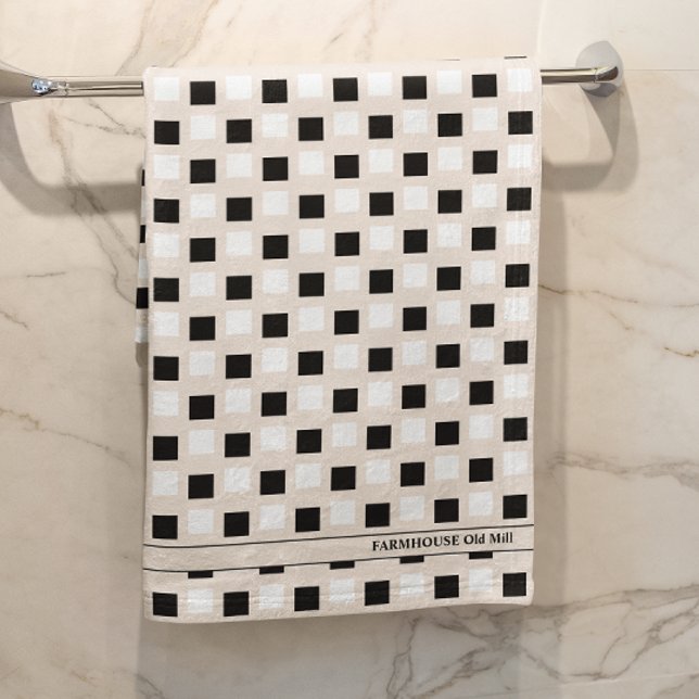 Conjunto de Toalhas Negras de Beige Black Bath, fa (Criador carregado)