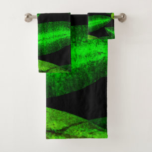 Conjunto De Toalhas Neon Green deixa Comprar de arte agora