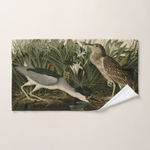 Conjunto De Toalhas Night Heron, Qua Bird, as Aves da América de Audub