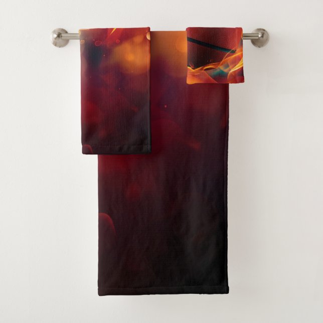 Conjunto De Toalhas Nome Personalizado de Basquete de Formação de Cham (Insitu)