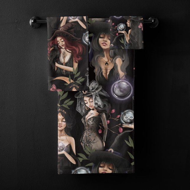 Conjunto De Toalhas Nós somos as filhas das bruxas que você não pode q (Criador carregado)