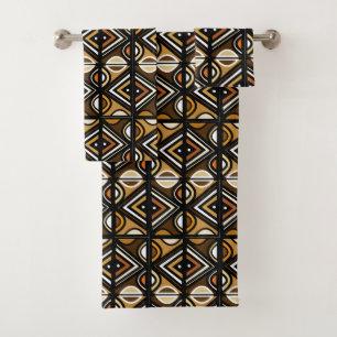 Conjunto De Toalhas Nouveau Uhuru African Style Design