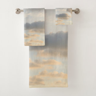 Conjunto De Toalhas Nuvens Sonhadoras do Caribe 9