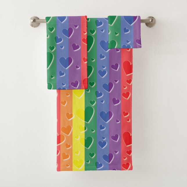 Conjunto De Toalhas O Amor é Amor (Insitu)