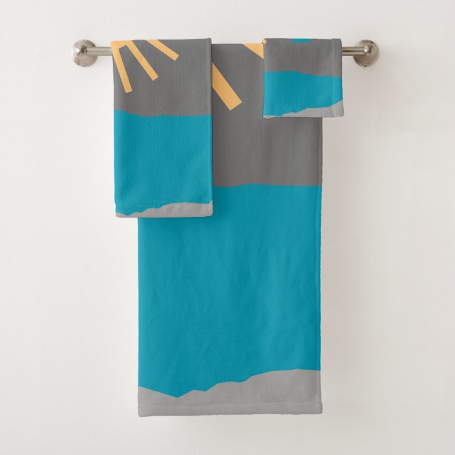 Conjunto De Toalhas O céu está caindo 19 (Insitu)