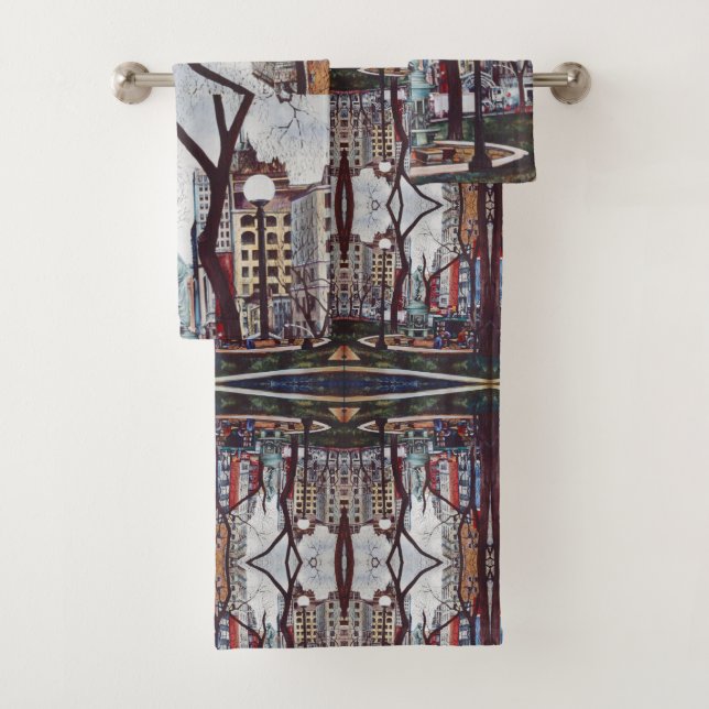 Conjunto De Toalhas O cheiro de Cor da Union Square (Insitu)