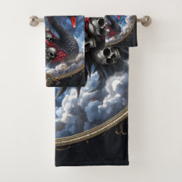 Conjunto De Toalhas O Cisne das Almas Esquecidas.