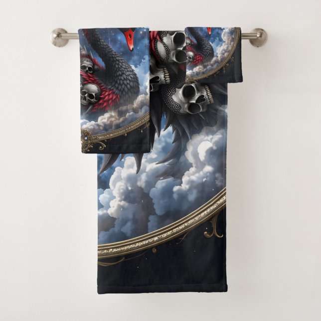 Conjunto De Toalhas O Cisne das Almas Esquecidas.  (Insitu)