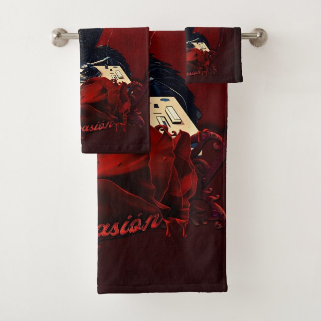 Conjunto De Toalhas O cisne negro, simbolizando a criatividade (Insitu)