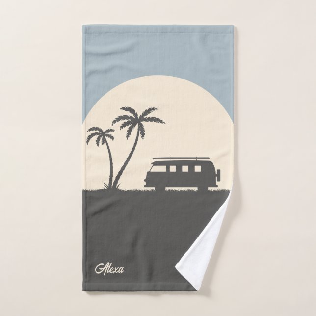 Conjunto De Toalhas O Escape Costeiro (Toalha de mão)
