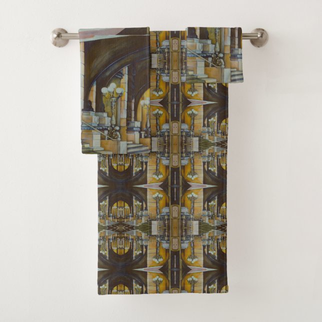 Conjunto De Toalhas O Hotel Plaza, Nova Iorque (Insitu)