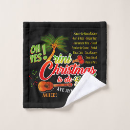Conjunto De Toalhas O Natal Trini é o Melhor em BLACK