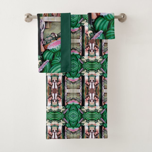 Conjunto De Toalhas O que você acha desses melões?Budapeste (Insitu)
