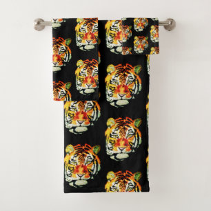 CONJUNTO DE TOALHAS O TIGER INDIANO