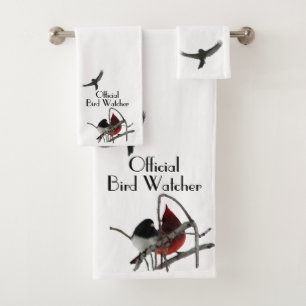 Conjunto De Toalhas Observador Oficial de Aves
