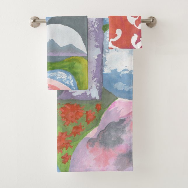 Conjunto De Toalhas Observance Folk Art de AnyaC (Insitu)