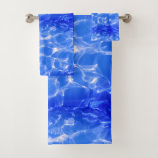 Conjunto De Toalhas Oceano Azul