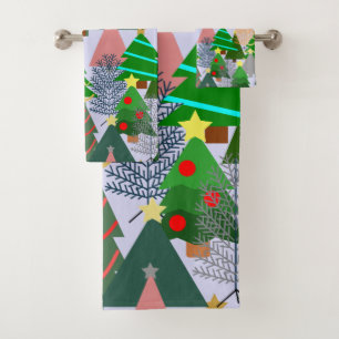 Conjunto De Toalhas Oh árvore de Natal!