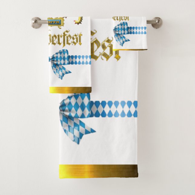 Conjunto De Toalhas Oktoberfest Autêntico Presente e Convidado da Cris (Insitu)