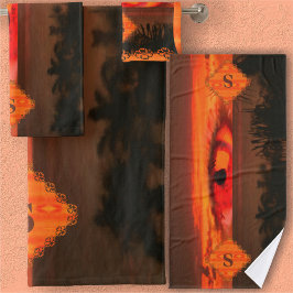 Conjunto De Toalhas Olho do Sol 2106