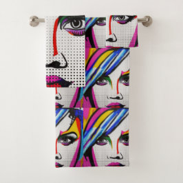 Conjunto De Toalhas Olhos Mentirosos