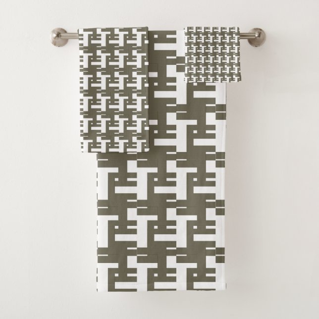 Conjunto De Toalhas Oliveaura serviette (Insitu)