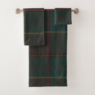 Conjunto De Toalhas Ontario Provincial Tartan