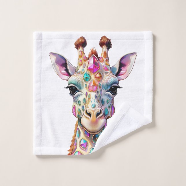Conjunto De Toalhas Opal the Giraffe (Pano de lavar)